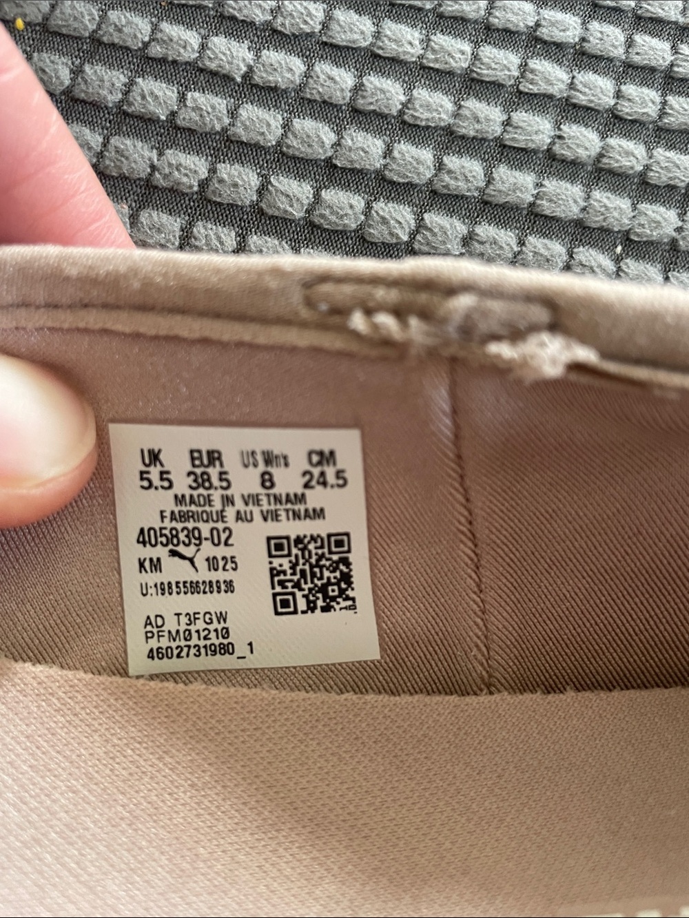 NWOT Puma Women's Light Pink Catch Soleil Ballet Flats with Cream Accents Size 8 - Picture 8 of 8